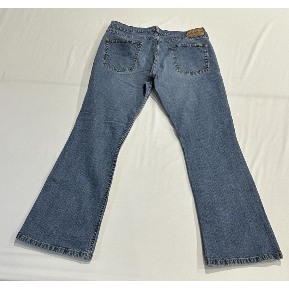Vintage Levi Strauss Signature Jeans Size 12m Stretch Bootcut Med Blue H3c View 2
